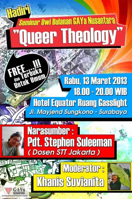 Queer Theology - Ayorek Events