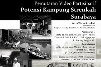 Pemutaran Video Potensi Kampung Strenkali Surabaya - Ayorek Events