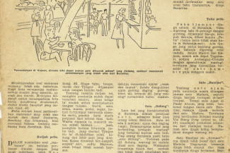 Makanan Pilihan di Surabaja Star Weekly 1954