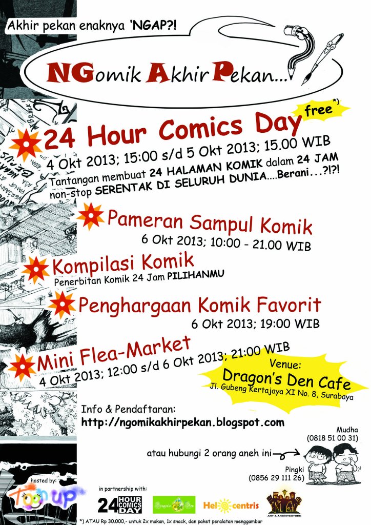 24 Hour Comics Day Surabaya