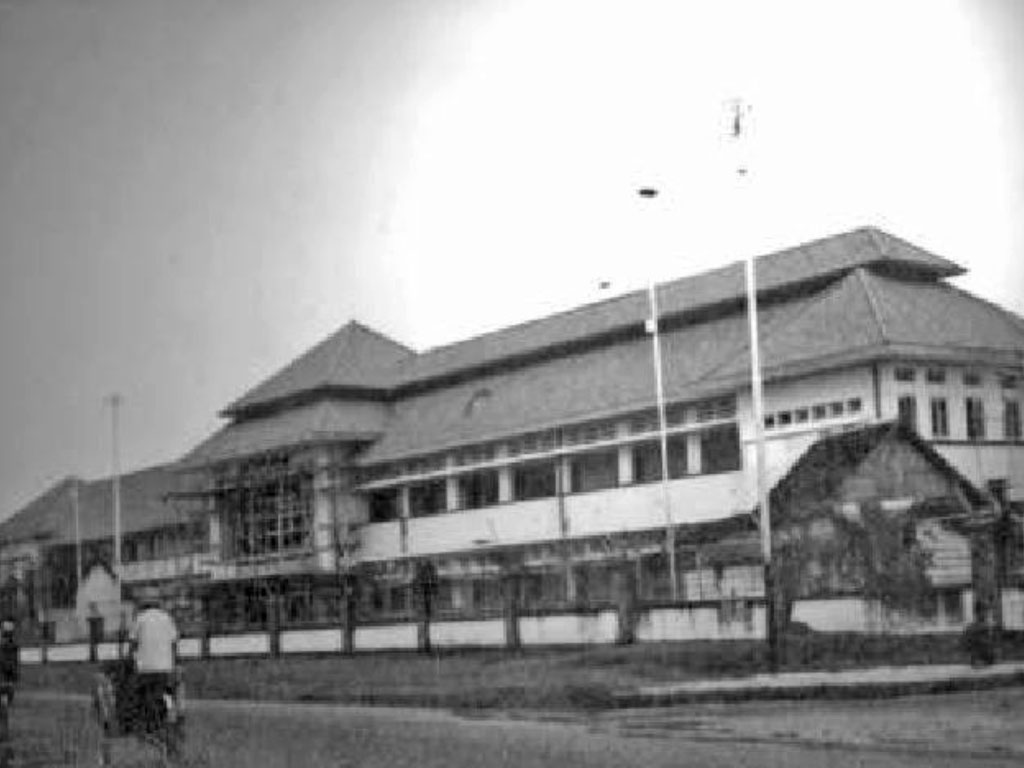 Gedung RS Kelamin tahun 1952. Sumber: P3SKK, 2008